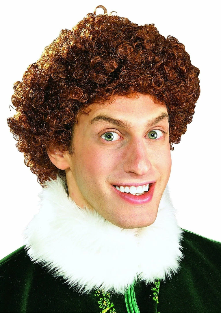 Rubie's Buddy The Elf Wig For Adults - Elf Movie Shop All Adult Costumes