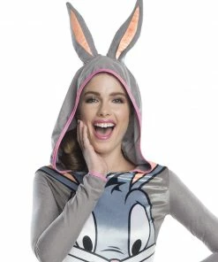 Rubie's Bugs Bunny Hooded Tutu Costume For Adults - Warner Bros Looney Tunes Womens
