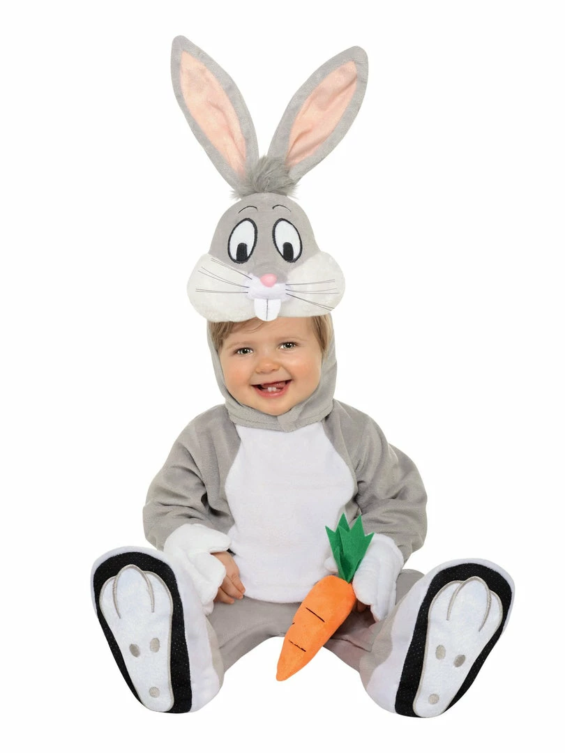Rubie's Babies & Toddlers Bugs Bunny Onesie Costume For Toddlers - Warner Bros Looney Tunes