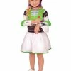Rubie's Girls Buzz Lightyear Dress Costume For Kids - Disney Pixar Toy Story 4