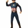 Rubie's Captain America Costume For Kids - Marvel Avengers: Endgame Boys