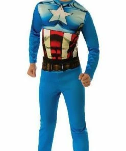 Rubie's Captain America Costume For Kids - Marvel Avengers Boys