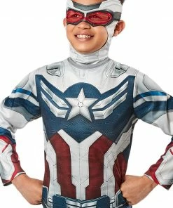Rubie's Captain America Costume For Kids - Marvel Falcon And The Winter Soldier Boys