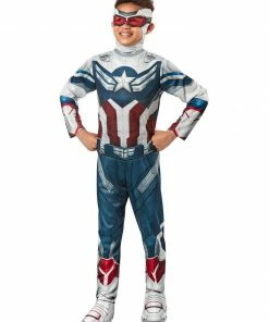 Rubie's Captain America Costume For Kids - Marvel Falcon And The Winter Soldier Boys