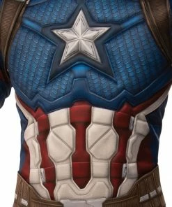 Rubie's Captain America Deluxe Costume For Kids - Marvel Avengers: Endgame Boys