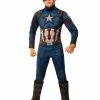 Rubie's Captain America Deluxe Costume For Kids - Marvel Avengers: Endgame