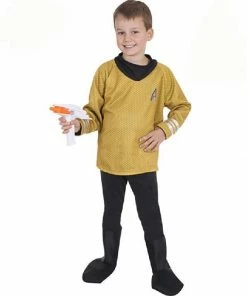 Rubie's Captain Kirk Gold Costume For Kids - Star Trek Boys