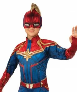 Rubie's Captain Marvel Deluxe Costume For Kids - Marvel Captain Marvel