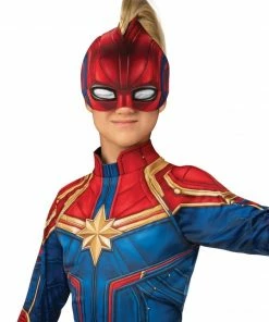 Rubie's Captain Marvel Hero Costume For Kids - Marvel Captain Marvel Girls