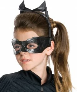Rubie's Girls Catwoman Costume For Kids - Warner Bros Dark Knight