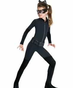Rubie's Girls Catwoman Costume For Kids - Warner Bros Dark Knight