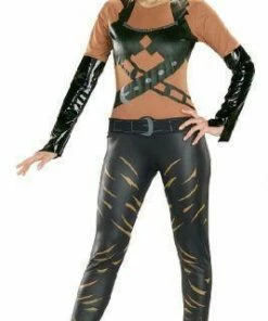 Rubie's Catwoman Deluxe Costume For Adults - Warner Bros DC Comics