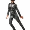 Rubie's Catwoman Deluxe Costume For Kids - Warner Bros The Batman