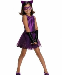 Rubie's Catwoman Tutu Costume For Toddlers And Kids - Warner Bros DC Comics