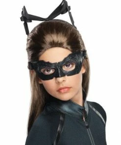 Rubie's Catwoman Wig For Kids - Warner Bros Dark Knight Rises Girls