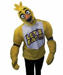 Rubie's Mens Chica The Chicken Deluxe Costume For Adults - Five Night's At Freddy's