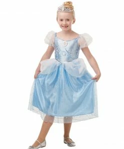 Rubie's Cinderella Glitter & Sparkle Deluxe Costume For Kids - Disney Cinderella