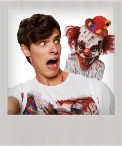 Rubie's Mens Clown Selfie Shocker Costume For Adults