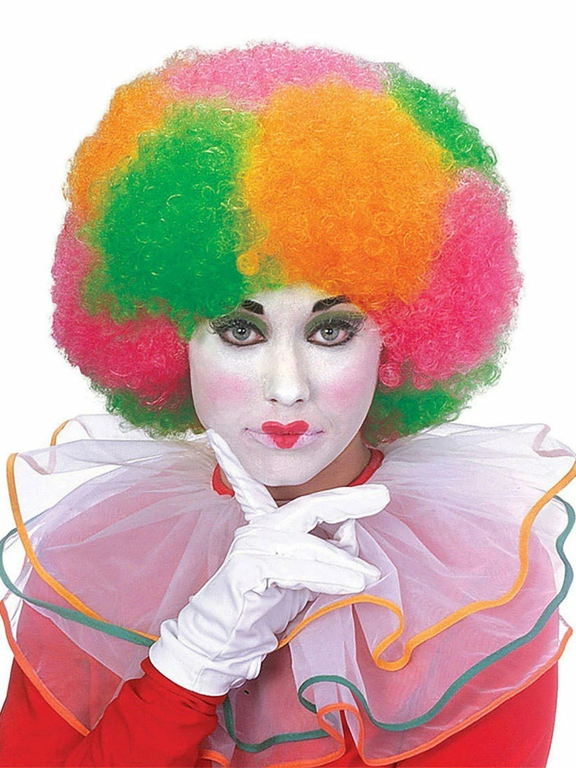 Forum Novelties Clown Tri-Coloured Wig For Adults Shop All Adult Costumes