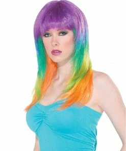 Forum Novelties Womens Club Candy Prism Wig For Adults