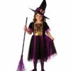 Rubie's Colour Magic Witch Costume For Kids