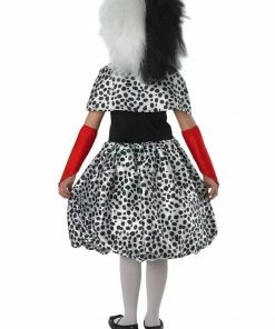 Rubie's Girls Cruella De Vil Costume For Kids - Disney 101 Dalmatians