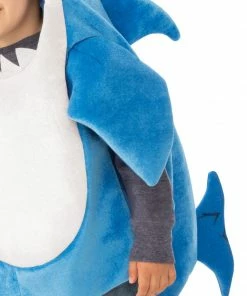 Rubie's Daddy Shark Deluxe Blue Costume For Toddlers And Kids - Baby Shark