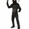 Rubie's Mens Dark Ninja Costume For Adults