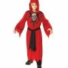 Rubie's Boys Devil Robe With Skull & Webs Costume For Kids
