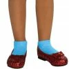 Rubie's Girls Dorothy Deluxe Sequin Shoe For Kids - Warner Bros The Wizard Of Oz