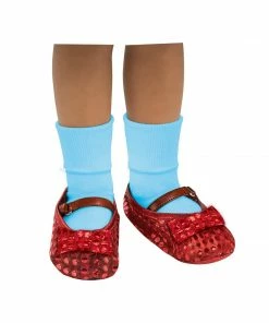 Rubie's Dorothy Sequin Shoe Covers For Kids - Warner Bros The Wizard Of Oz