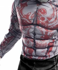 Rubie's Mens Drax The Destroyer Deluxe Costume For Adults - Marvel Guardians Of The Galaxy