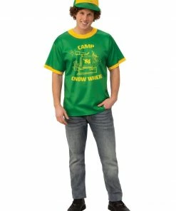 Rubie's Dustin 'Camp Know Where' T-Shirt For Adults - Netflix Stranger Things