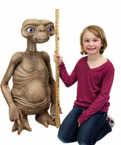 E.T The Extra Terrestrial – 3 Foot Lifesize Foam Stunt Puppet Figurine - NECA Collectibles Letter E Costumes