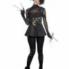Rubie's Edward Scissorhands Sexy Deluxe Costume For Adults - Edward Scissorhands Womens