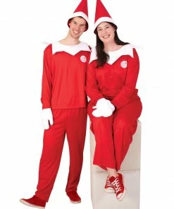 Rubie's Mens Elf On The Shelf Unisex Costume For Adults - Elf On The Shelf