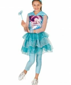 Rubie's Girls Elsa Hooded Tutu Costume For Kids - Disney Frozen