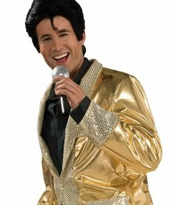 Rubie's Elvis Presley Collector's Edition Gold Suit For Adults - Elvis Presley Mens