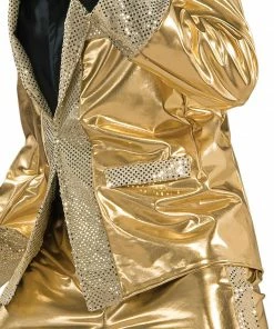 Rubie's Elvis Presley Collector's Edition Gold Suit For Adults - Elvis Presley Mens