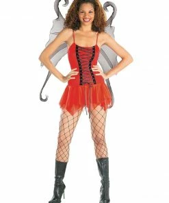 Rubie's Womens Fairy 'Crimson Fairy' Costume For Adults