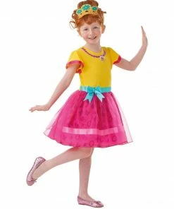 Rubie's Fancy Nancy Tutu Dress For Kids - Disney Fancy Nancy Clancy Girls