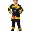Rubie's Fire Fighter Deluxe Costume For Kids Boys