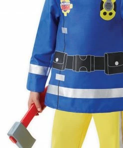 Rubie's Fireman Sam Costume For Toddlers - Mattel Fireman Sam