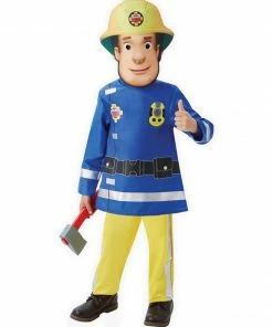 Rubie's Fireman Sam Costume For Toddlers - Mattel Fireman Sam