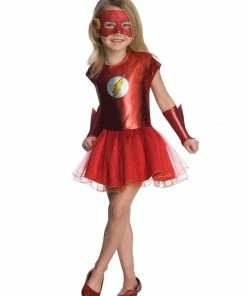 Rubie's Girls Flash Tutu Costume For Kids - Warner Bros DC Comics