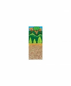 Beistle Forest 8-bit Backdrop Wall Decoration