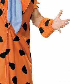Rubie's Fred Flintstone Deluxe Costume For Adults - Warner Bros The Flintstones Mens