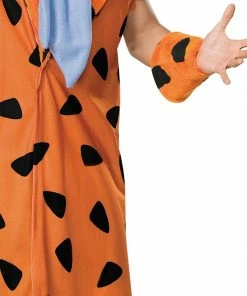 Rubie's Letter F Costumes Fred Flintstone Deluxe Costume For Adults - Warner Bros The Flintstones
