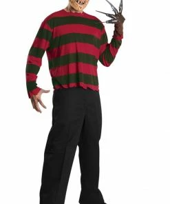 Rubie's Freddy Krueger Costume Top For Adults - Warner Bros Nightmare On Elm St Mens