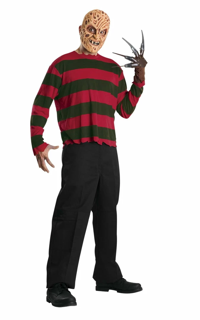 Rubie's Freddy Krueger Costume Top For Adults - Warner Bros Nightmare On Elm St Mens